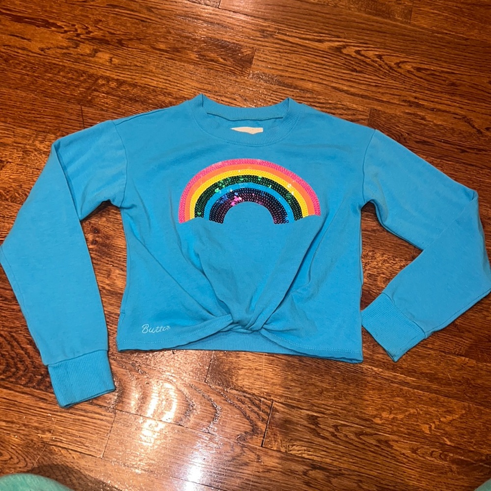 Butter - sweat top , size 6